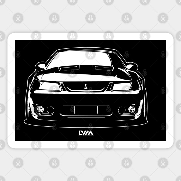 2003-04 New Edge Ford Mustang SVT Cobra Magnet by LYM Clothing